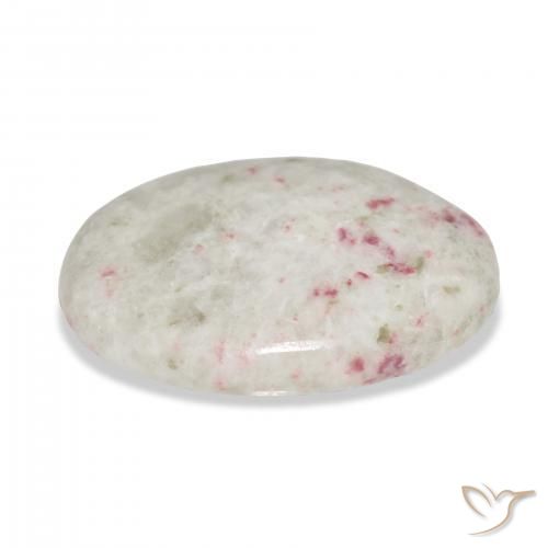 Cinabro Multicolore naturale da 22.79 ct, Ovale, Opaco