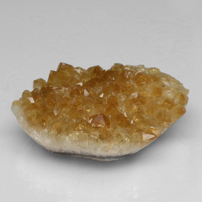 Geode di citrino Oro marroncino naturale da 45.72 ct, Forma fantasia, Opaco