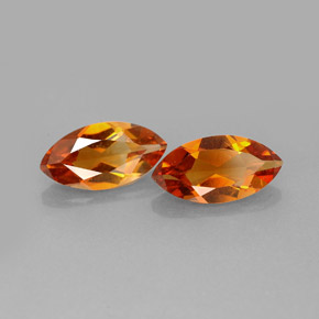 Citrino naturale arancione da  ct, marchesa, VS