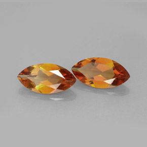 Citrino naturale arancione da  ct, marchesa, VS