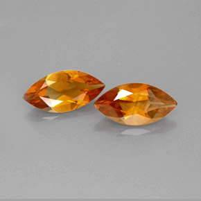 Citrino naturale arancione da  ct, marchesa, VS