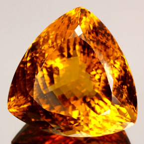 Citrino naturale giallo da 135,62 ct, trillion, IF