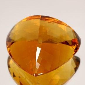 Citrino naturale giallo da 135,62 ct, trillion, IF