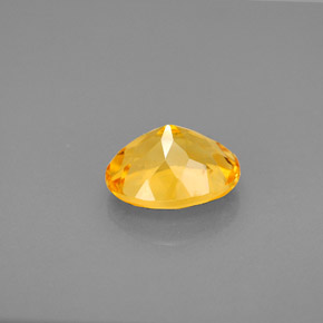 Citrino naturale giallo da 1,80 ct, taglio ovale, VVS
