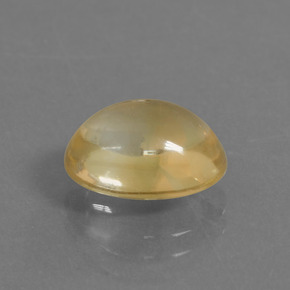Citrino naturale giallo da 3,25 ct, taglio ovale, trasparente