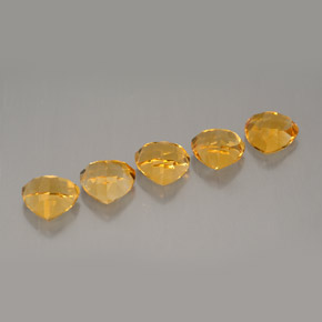 Citrino naturale giallo da  ct, trillion, VVS-VS