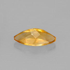 Citrino naturale giallo da 1,83 ct, marchesa, VVS-VS