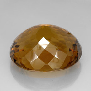 Citrino naturale marrone da 134,85 ct, taglio ovale, IF