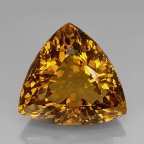 Citrino naturale marrone da 114,70 ct, trillion, IF