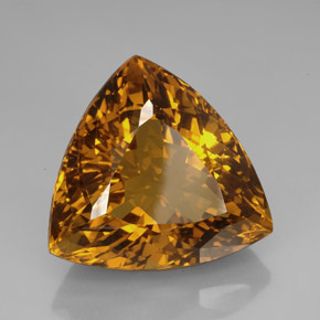 Citrino naturale marrone da 114,70 ct, trillion, IF
