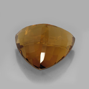 Citrino naturale marrone da 114,70 ct, trillion, IF