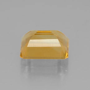 Citrino naturale giallo da 2,03 ct, taglio smeraldo, VVS