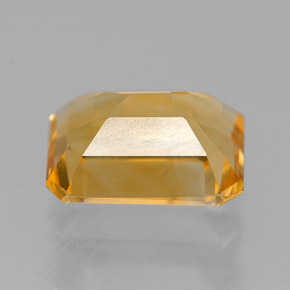 Citrino naturale giallo da 2,03 ct, taglio smeraldo, VVS-VS
