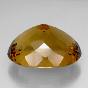 Citrino naturale giallo da 105,90 ct, taglio ovale, IF