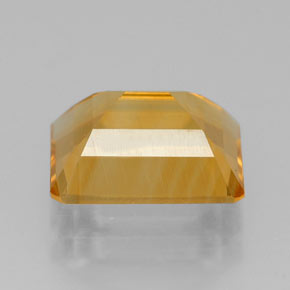 Citrino naturale giallo da 2,05 ct, taglio smeraldo, VVS-VS
