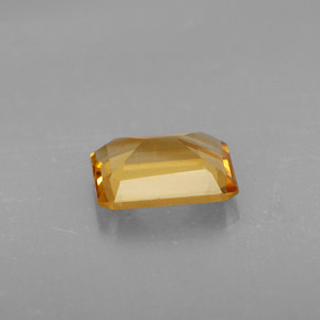 Citrino naturale giallo da 1,89 ct, taglio smeraldo, VVS-VS