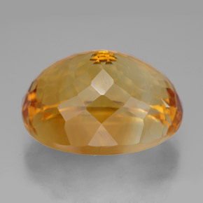 Citrino Giallo oro naturale da 25.86 ct, Taglio ovale, VVS