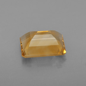 Citrino naturale giallo da 2,14 ct, taglio smeraldo, VS