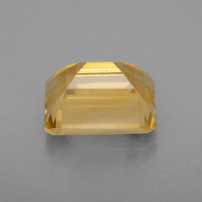 Citrino naturale giallo da 2,49 ct, taglio smeraldo, VS