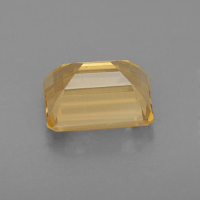 Citrino naturale giallo da 2,31 ct, taglio smeraldo, VVS
