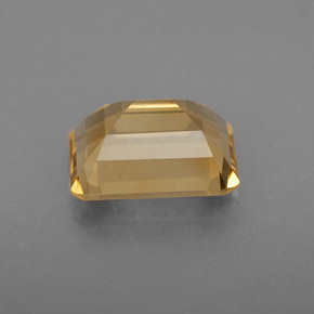 Citrino naturale giallo da 2,05 ct, taglio smeraldo, VS
