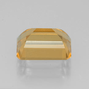 Citrino naturale giallo da 2,24 ct, taglio smeraldo, VVS