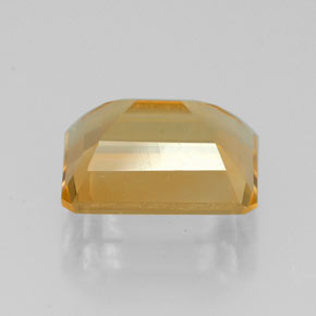 Citrino naturale giallo da 2,22 ct, taglio smeraldo, VVS