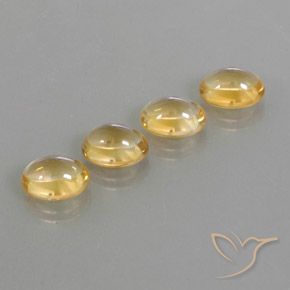 9.43ctw Naturale Arancio dorato Citrino, Ovale, Trasparente