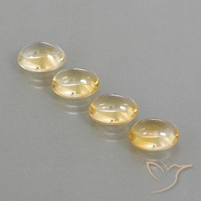 9.24ctw Naturale Gold  Citrino, Ovale, Trasparente