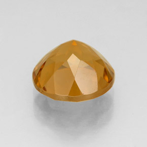 Citrino naturale giallo da 2,36 ct, taglio rotondo, VVS-VS