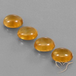 Gemme di Citrino Arancio intenso-OroG naturale da 11.47 ct, Ovale, Trasparente