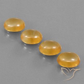 12.11ctw Naturale Medium-Light Orange-Gold  Citrino, Ovale, Trasparente