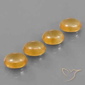 Gemme di Citrino Medium-Light Orange-Gold  naturale da 12.11 ct, Ovale, Trasparente
