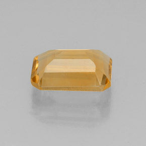 Citrino naturale giallo da 1,84 ct, taglio smeraldo, VS
