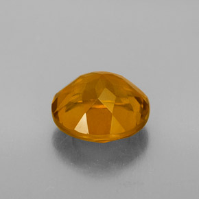 Citrino Giallo oro naturale da 4.70 ct, Taglio rotondo, VS