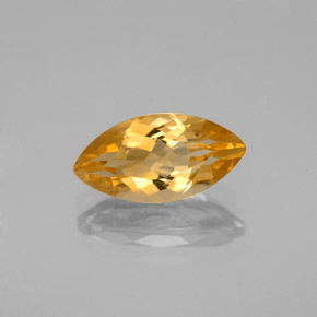 Citrino naturale arancione da 1,75 ct, marchesa, VVS-VS