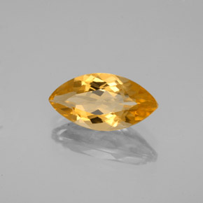 Citrino naturale arancione da 1,75 ct, marchesa, VVS-VS