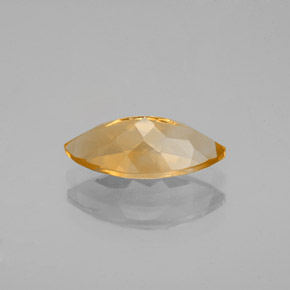 Citrino naturale arancione da 1,75 ct, marchesa, VVS-VS