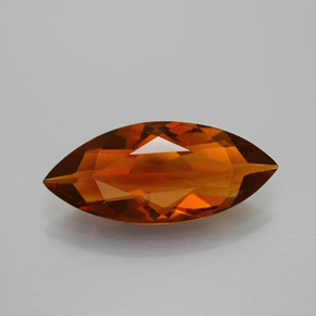 Citrino Arancione naturale da 2.75 ct, Taglio marquise, VS