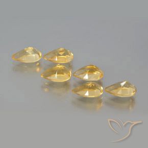 Gemme di Citrino Oro naturale da 5.02 ct, Forma a pera, VS