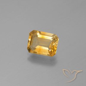 Citrino Arancio-Oro naturale da 1.85 ct, Ottagonale / Taglio smeraldo, VS