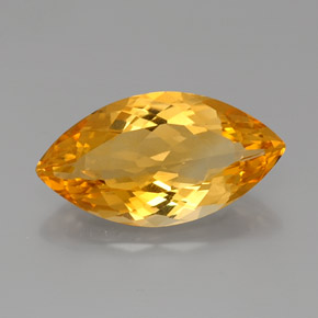 Citrino Giallo oro naturale da 9.00 ct, Taglio marquise, VVS-VS