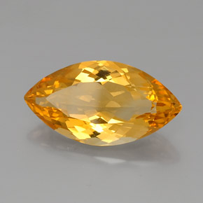 Citrino Giallo oro naturale da 9.00 ct, Taglio marquise, VVS-VS