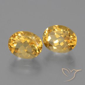 Gemme di Citrino Oro brillante naturale da 4.49 ct, Ovale, VVS-VS