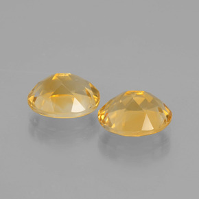 Citrino naturale dorato da 3,60 ct, taglio ovale, VVS-VS