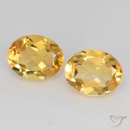 Gemme di Citrino Oro medio naturale da 3.49 ct, Ovale, VVS-VS