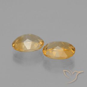 Gemme di Citrino Dorato naturale da 3.58 ct, Taglio ovale, VVS