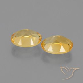 Gemme di Citrino Oro medio naturale da 3.40 ct, Ovale, VVS-VS