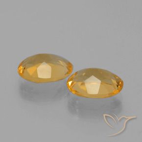 Gemme di Citrino Dorato naturale da 3.22 ct, Ovale, VVS-VS