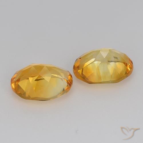 Gemme di Citrino Arancio Dorato Profondo naturale da 3.02 ct, Ovale, VS